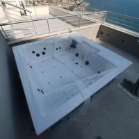 minipiscina idromassaggio albatros x 3/4 persone