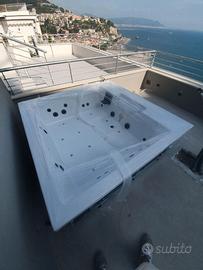 minipiscina idromassaggio albatros x 3/4 persone