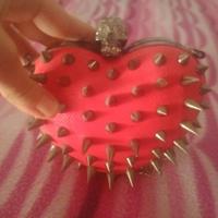 borsa donna cuore gotica