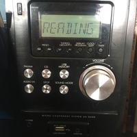 STEREEO JVC CON CASSE E TELECOMANDO