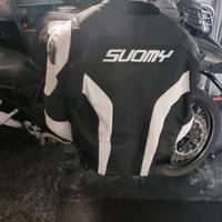 giacca pelle suomy 