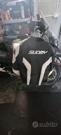 giacca pelle suomy 