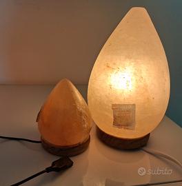 set lampade di sale himalayano