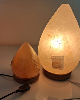 set lampade di sale himalayano