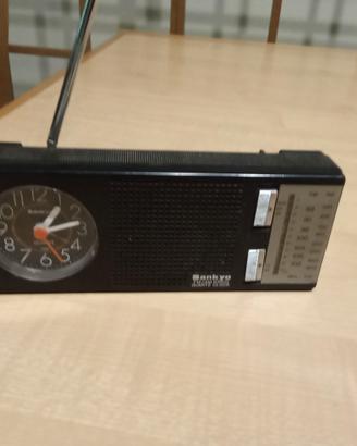 Radiolina sveglia vintage anni 70