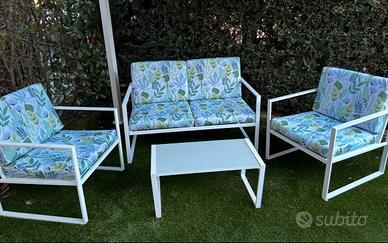 Set giardino divano