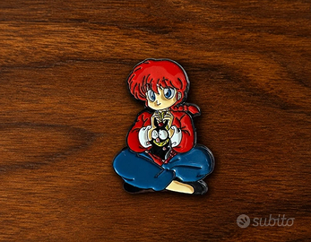 Spilla Ranma 1/2 con P-chan