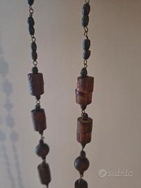 collana legno