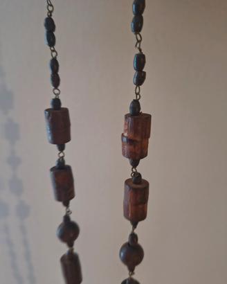 collana legno