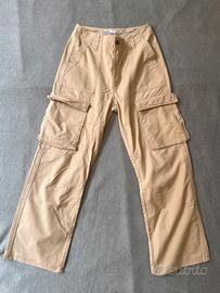 Pantaloni cargo bershka da donna