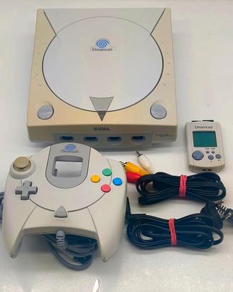 Sega Dreamcast Pal E - Completa + Gioco e Memory
