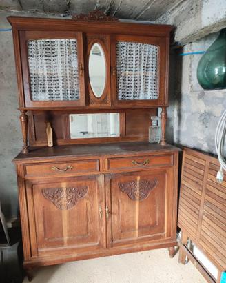 Buffet legno, credenza vintage