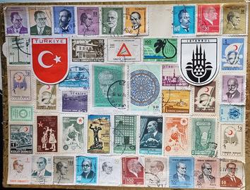 Lotto francobolli da collezione Italia e mondo – o