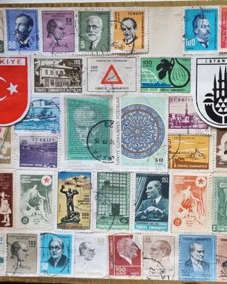 Lotto francobolli da collezione Italia e mondo – o
