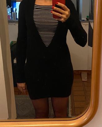 Mini abito in lana mohair