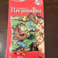 Libro mappa gioco sui Tre Porcellini