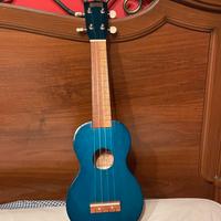 ukulele con custodia annessa