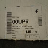 Guarnizione per infissi PVC nero 6mm