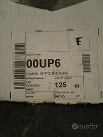 Guarnizione per infissi PVC nero 6mm