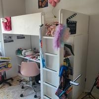 Letto a soppalco  Ikea Smastad