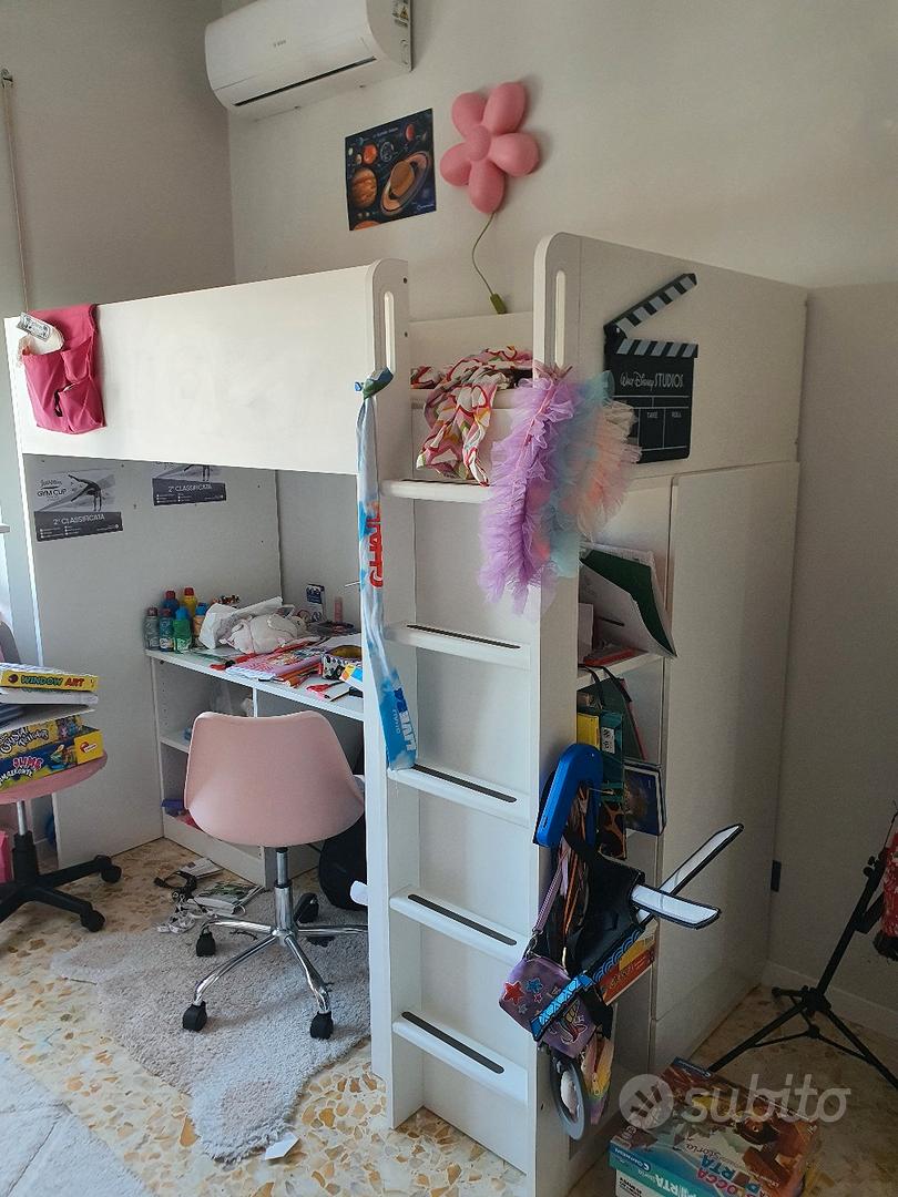 Letto a soppalco Ikea Smastad Arredamento e Casalinghi In