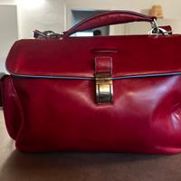 Valigetta Piquadro in vera pelle con tracolla