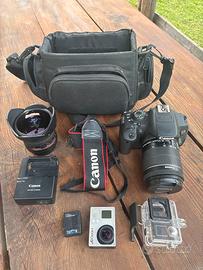 Canon 700D + acessori