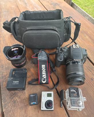 Canon 700D + acessori