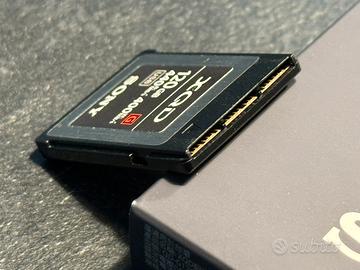 Sony Memoria XQD 120 GB Serie G