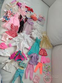 Set abiti Barbie 38 pezzi (anni '90)