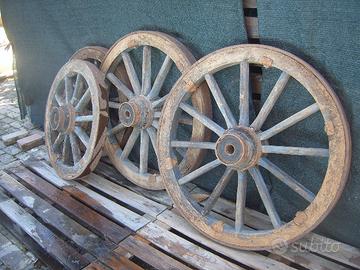 Ruote in legno