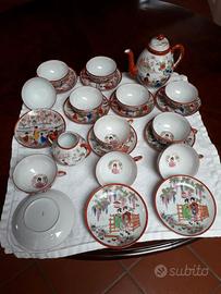 servizio da the e da caffè giapponese anni '30