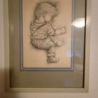 Coppia di Stampe d'Autore Ib Spang Olsen - Vintage