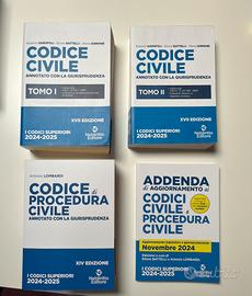 Codici civile e di procedura civile annotati 2024