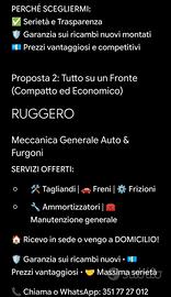 meccanico auto furgoni 