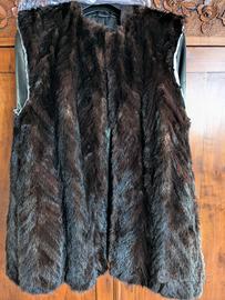 smanicato in vero visone 