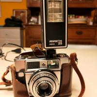 Macchina fotografica Agfa Silette LK con flash 