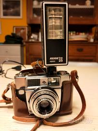 Macchina fotografica Agfa Silette LK con flash 