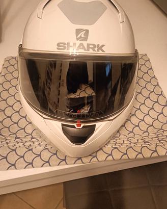casco shark modulare mentoniera ribaltabile tgS