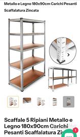 Scaffali in metallo