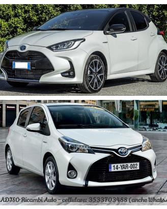 Ricambi toyota yaris 2012-2023