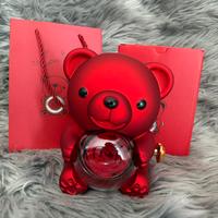 Orso Rosa Eterna e Collana Oro - set  Completo