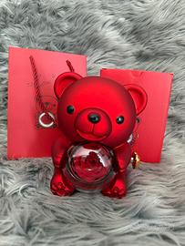 Orso Rosa Eterna e Collana Oro - set  Completo