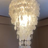 Lampadario in madreperla