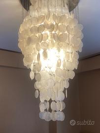 Lampadario in madreperla