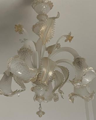 Lampadario vetro di Murano