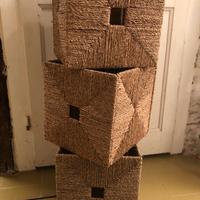 Scatole raffia Ikea
