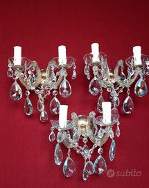tris applique vintage stile Maria Teresa