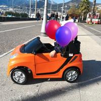 Smart auto bambini elettrica color arancione