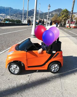 Smart auto bambini elettrica color arancione